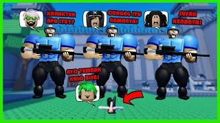 Aku Menggunakan Avatar Terkecil Di Roblox Untuk Lolos Dari Tembakan Polisi Berotot