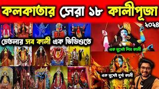 কলকাতার সেরা ১৮টি কালীঠাকুর এক ভিডিওতেKolkata Top 18 Kali Puja 2024Chetla Top 18 Kali Puja 2024