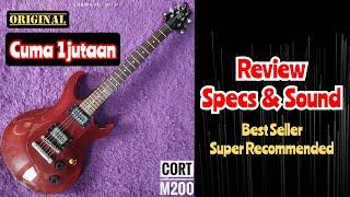 CORT M200 Review Gitar murah original rekomendasi gitar listrik 1 jutaan #cortm200 #prs