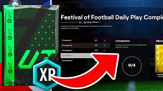 How to Complete Festival of Football Daily Play Completionist Objectives in EA FC 24