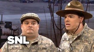 The Stuttering Drill Sergeant - SNL