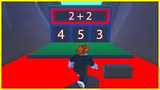 Roblox MATH OBBY Full Playthrough!! (All Levels + Secret Final Level) Platforming Game Playthrough