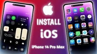 How To Install iPhone 14 Pro Max In Any Android Devices ? !! Convert Android to iPhone 14 Pro Max