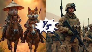 Animals Vs Human Soldiers Battle | by JCX-OFFICIAL