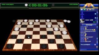Playing checkers Pt1 (  weak players)