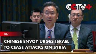 Chinese Envoy Urges Israel to Cease Attacks on Syria