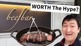 Is BEEFBAR Worth The Hype? Monte-Carlo's ICONIC Steakhouse! NYC's BEST Steak?