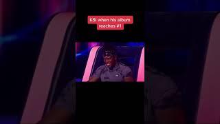 KSI when his album reaches #1 #KSI