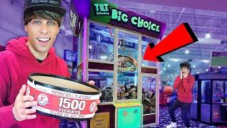 AMAZING 3 in 1 GRAB on HUGE Claw Machine!! *BIG WIN*