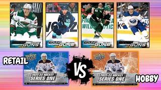 Hobby vs. Retail Hockey Cards, What Should You Buy?