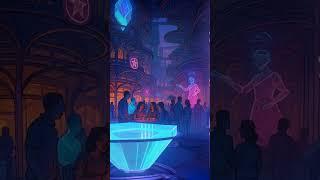 Virtual Tour of an AI-Generated Metaverse City