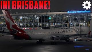 ️ ini Brisbane Showcase!  Qantas A330 + Great Barrier Reef!  ️ YBBN ⇄ YBHM ️ MSFS 2024