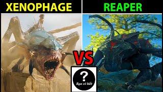 XENOPHAGE (Venom 3) vs REAPER (Elevation), con nào sẽ thắng 169 - Bạn Có Biết?