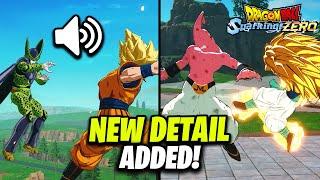 New Dialogue Detail Added! - Dragon Ball Sparking! Zero