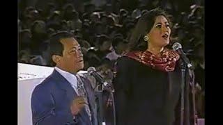 MARÍA MEDINA Y ARMANDO MANZANERO CANTAN A LA VIRGEN DE GUADALUPE "RAYITO DE SOL", "MORENA MÍA" .....