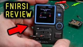  FNIRSI LCR-P1 Component Tester Review - No.1279