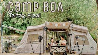 Camp BOA - Riverside A | Riverside Group Camping | Naturehike Cloud Vessel Fast Tunnel Tent