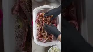 Easy Oven Lamb chops / #shortsvideo #lambchops