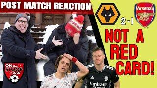 9 Man ARSENAL cae ante Worthy WOLVES-Reacción posterior al partido de la NIEVE