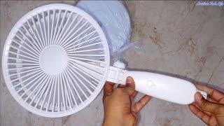 USB Rechargeable Stand Fan Unboxing | Cool Gadget