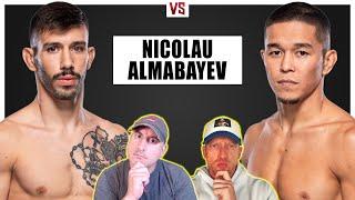 UFC Vegas 99: Matheus Nicolau vs. Asu Almabayev Prediction, Bets & DraftKings