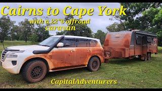 CAIRNS TO CAPE YORK WITH A FULLSIZE CARAVAN VIA THE BLOOMFIELD TRACK