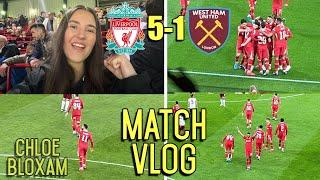 DIOGO JOTA & CODY GAKPO SCORE BRACES AS REDS RUN RIOT | Liverpool 5-1 West Ham | EFL Cup |Match Vlog