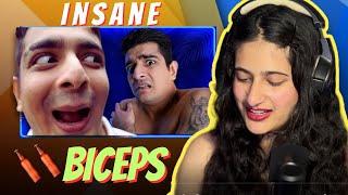 Insane BEER BICEPS || Yaamini