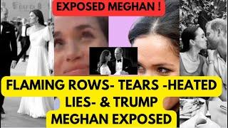 TEARS -ARGUMENTS -LIES ALL EXPOSED RIGHT HERE - LATEST #meghan #meghanmarkle #trump