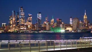 Exploring JERSEY CITY to HOBOKEN NJ: Wicked Wind, NYC Views, Bitter Cold (January 9, 2025)