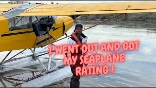 I got my Single Engine Sea Rating !