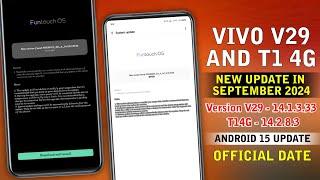 Vivo V29 Special Update | Vivo V29 14.1.3.33 Update | Vivo T14G & IQoo Z64G14.2.8.3 Update Review