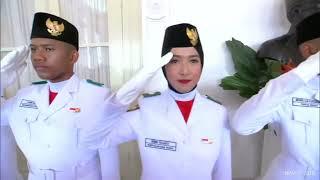 2019 Indonesia National Anthem "Indonesia Raya" | Independence Day Flag-Raising Ceremony