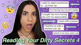 Revealing Your CRAZY Dirty Secrets 4 (so gross!) | Just Sharon