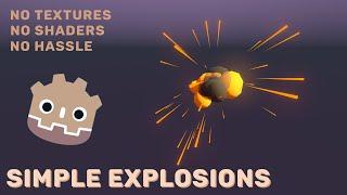 Easy Explosion Effect – Godot 3D VFX Tutorial