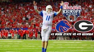 #5 Boise State vs #19 Georgia 2011 Chick-Fil-A Kickoff Game Highlights