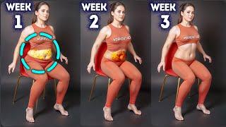 EASY TO DO CHAIR WORKOUT | LOSE BELLY TO LOSE WEIGHT