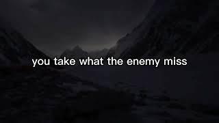 You take What the enemy meant for evil. lyrics