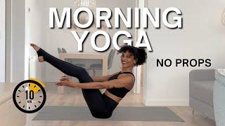 10 min Morning Yoga Flow |  All Levels, No Props