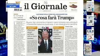 RASSEGNA STAMPA NAZIONALE DEL 08/11/2024