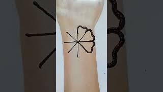 cute easy trick Mehendi Designs| simple Mehndi Designs #shorts #youtubeshorts #mehendi #2023