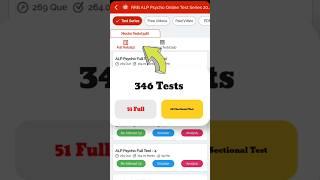 Alp Psycho Best Tests Series 2025 Alp Psycho Test