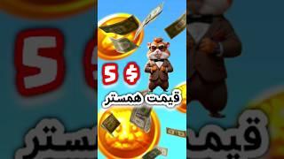 hamster kombat price  , قیمت واقعی همستر کمبت ️ #همستر #hamsterkombat