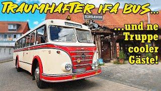 Traumhafter IFA Bus - und ne coole Truppe aus Halle! | Harzer Bikeschmiede