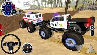 Juegos De Carros - Police car, Ambulance Truck Xtreme Off-Road #1 - Offroad Outlaws Android Gameplay