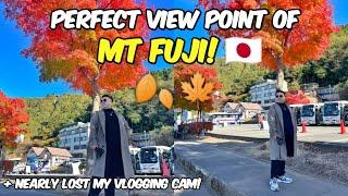 Autumn at Mt Fuji Lake Kawaguchiko + Nearly lost my Vlogging Camera! | JM BANQUICIO