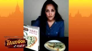 Shahla Reviews Tandoor Chef Spinach and Paneer Cheese Naan Pizza