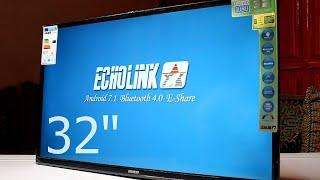 تعرف على تلفاز ايكولينك سمارت ECHOLINK FHD32C-SMART الجديد