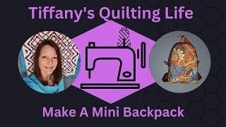 Make a Mini Backpack Free Verbal/Visual Pattern