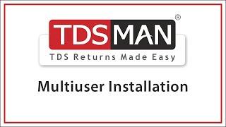 Procedure for Multiuser Installation